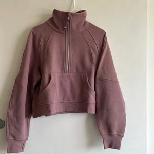 Lululemon funnel neck scuba